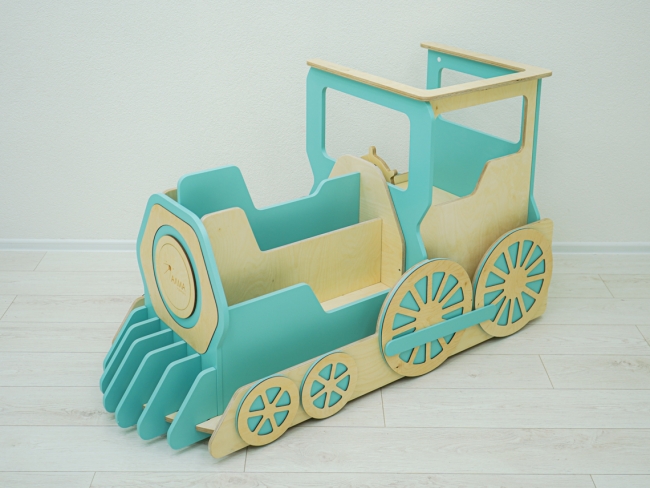 «Игровоз» - модульный органайзер в виде паровоза для детского сада «Игровоз» - модульный органайзер в виде паровоза для детского сада