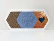 Декоративная тактильная панель 3в1 - «Пробка, Ворс, Пайетка» Декоративная тактильная панель 3в1 - «Пробка, Ворс, Пайетка»