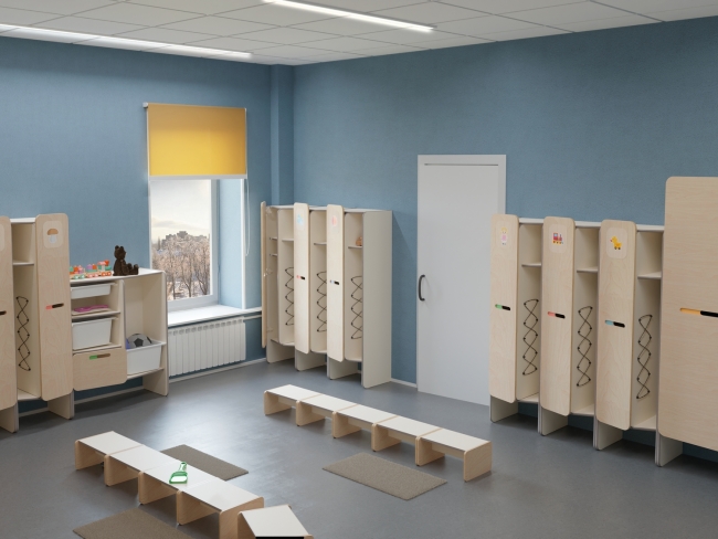 Скамейка во входную группу