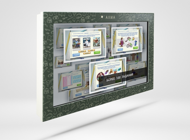 Сенсорная панель «Финансовая грамотность» для школ 55'' Сенсорная панель «Финансовая грамотность» для школ 55''