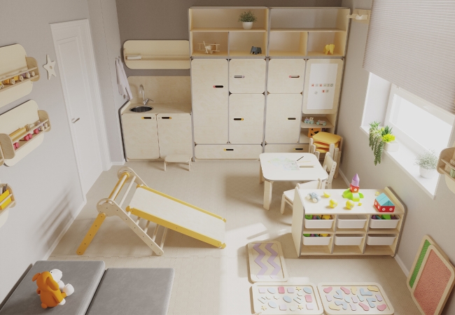 Кабинет ранней помощи и развития детей 12 м2