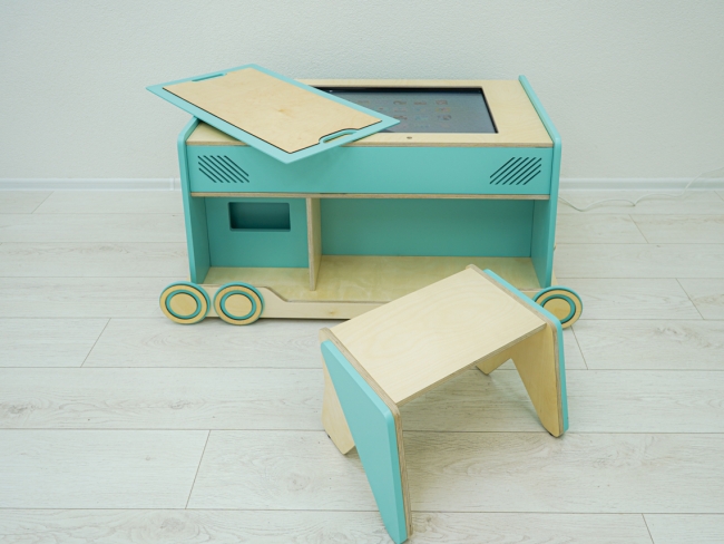 Интерактивный вагон для модульного органайзера «Игровоз» Интерактивный вагон для модульного органайзера «Игровоз»