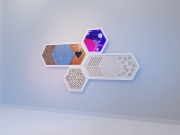 Набор сенсорных тактильных панелей «Спутник» Набор сенсорных тактильных панелей «Спутник»