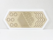 Декоративная тактильная панель - «Рельефные формы» Декоративная тактильная панель - «Рельефные формы»