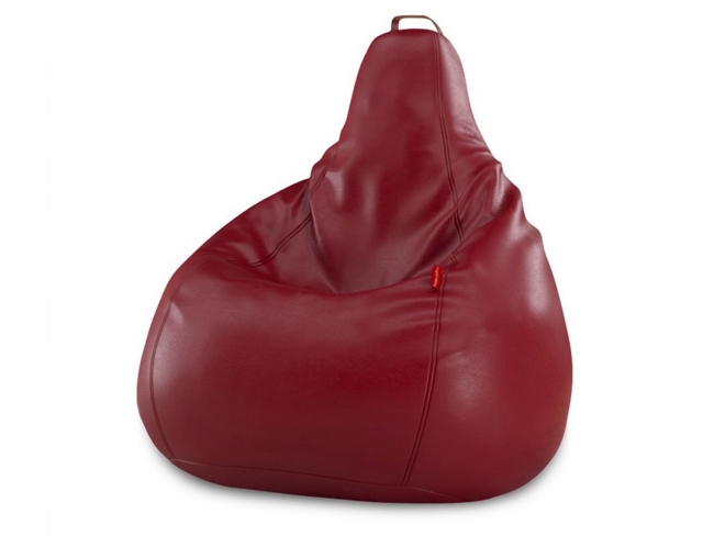 Кресло-мешок из экокожи в различных цветовых решениях