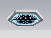 Потолочная светодиодная панель с витражом Потолочная светодиодная панель с витражом