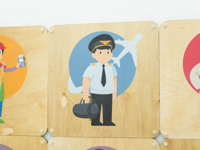 Набор декоративных стеновых панелей «Профессии»