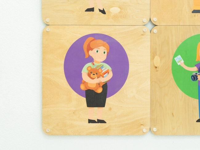 Набор декоративных стеновых панелей «Профессии»