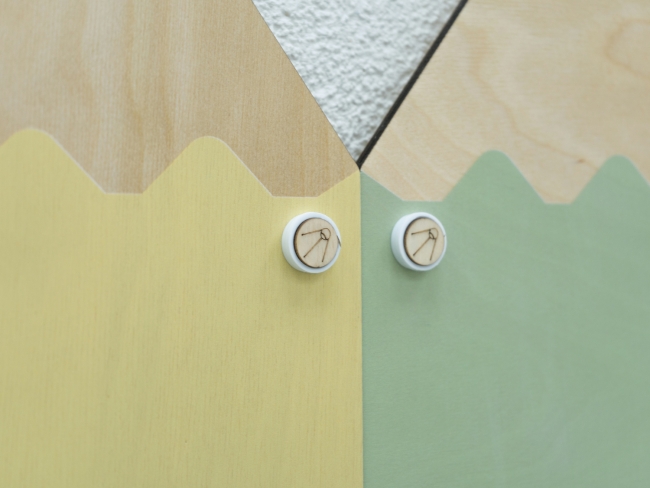 Набор декоративных стеновых панелей «Карандаши»