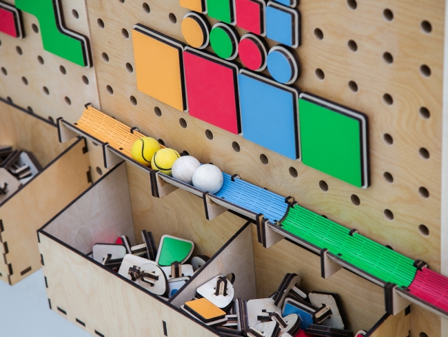 Стена для конструирования "АЛМА STEM" Стена для конструирования "АЛМА STEM"