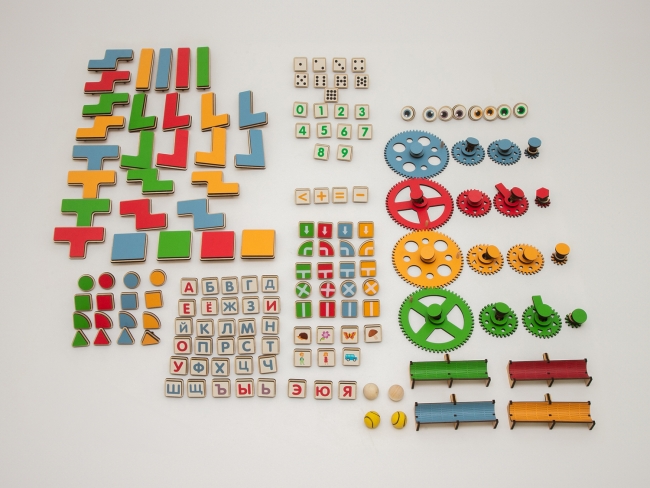 Стена для конструирования "АЛМА STEM" Стена для конструирования "АЛМА STEM"