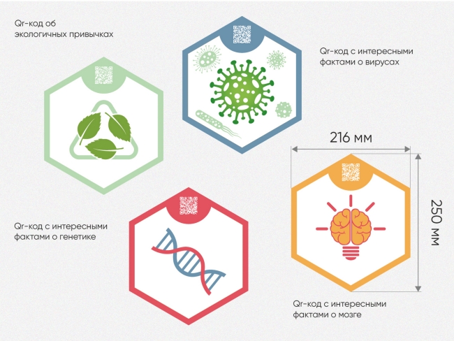 «Стендум - Биология» - набор информационно-методических панелей (18 шт.)
