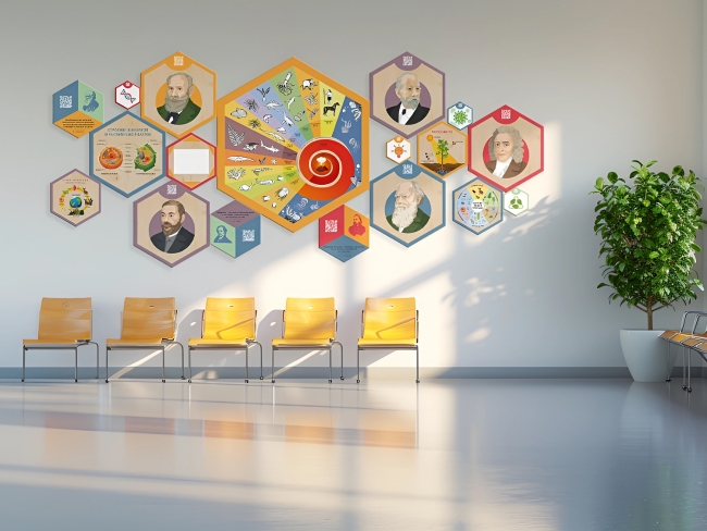 «Стендум - Биология» - набор информационно-методических панелей (18 шт.)