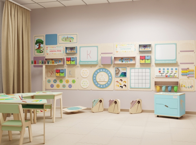 Оборудование для универсального кабинета Логопеда и Психолога 20 м2 Оборудование для универсального кабинета Логопеда и Психолога 20 м2