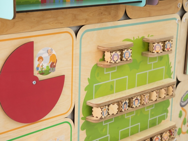 Дидактическая настенная панель «Семейные ценности» Дидактическая настенная панель «Семейные ценности»