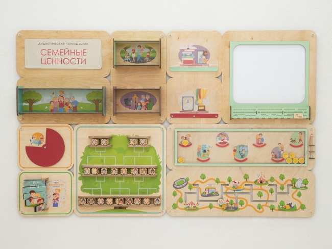 Дидактическая настенная панель «Семейные ценности» 11217.650 Дидактическая настенная панель «Семейные ценности» купить в интерне-магазине Veerdan.ru Дидактическая настенная панель «Семейные ценности»