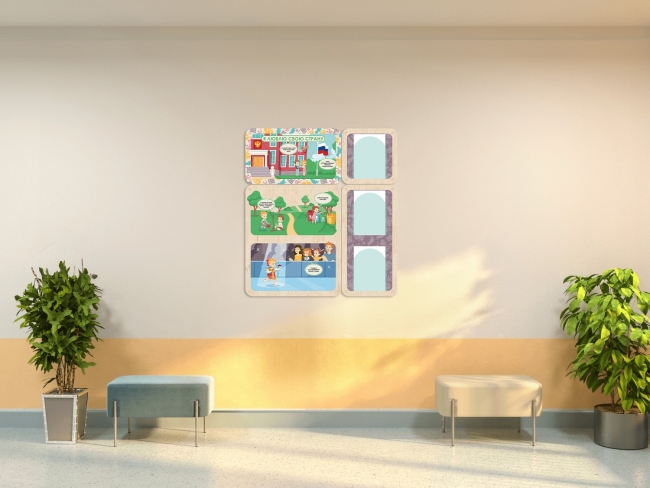 «Люблю свою страну» - Информационный стенд для оформления стен в ДОУ