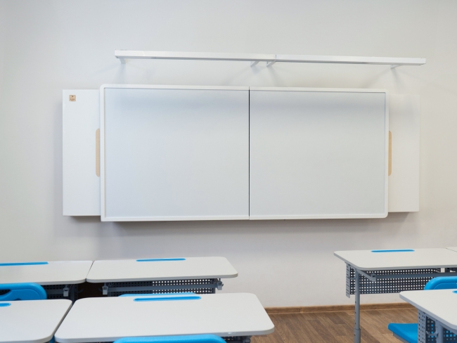 «Фибоначчи» - Интерактивная раздвижная доска с магнитно-маркерной поверхностью «Фибоначчи» - Интерактивная раздвижная доска с магнитно-маркерной поверхностью