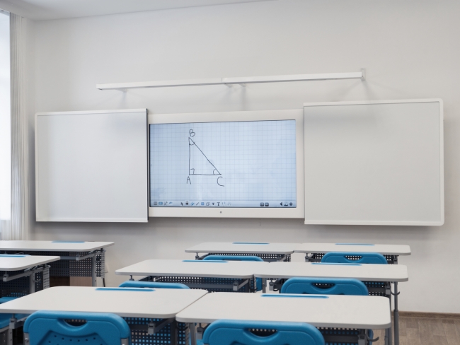 «Фибоначчи» - Интерактивная раздвижная доска с магнитно-маркерной поверхностью «Фибоначчи» - Интерактивная раздвижная доска с магнитно-маркерной поверхностью