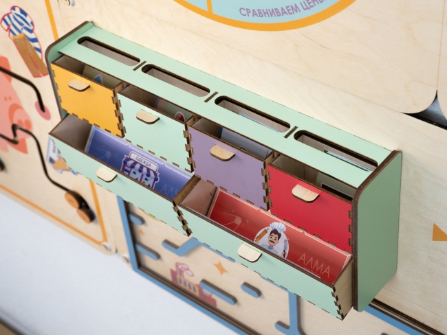 «Финансовая грамотность» - Дидактическая настенная панель 