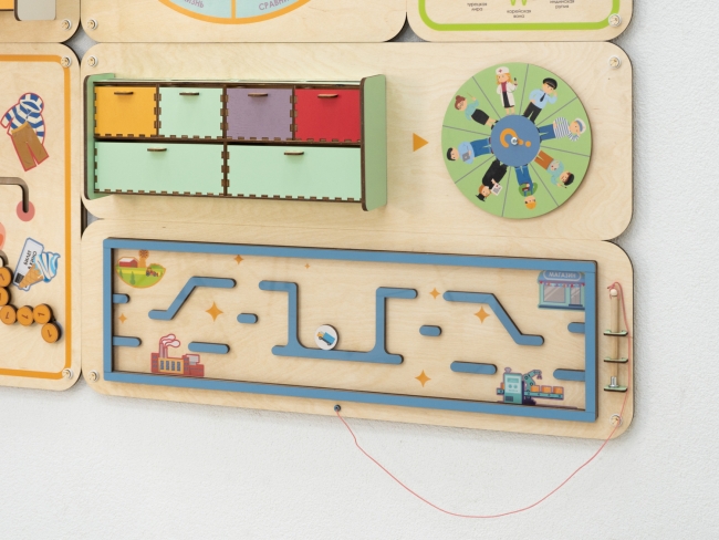 «Финансовая грамотность» - Дидактическая настенная панель 