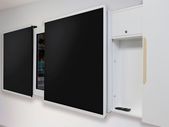 «Фибоначчи» - Интерактивная раздвижная доска с магнитно-меловой поверхностью