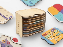 Набор развивающих игр для детей "Мир чудес" Набор развивающих игр для детей "Мир чудес"