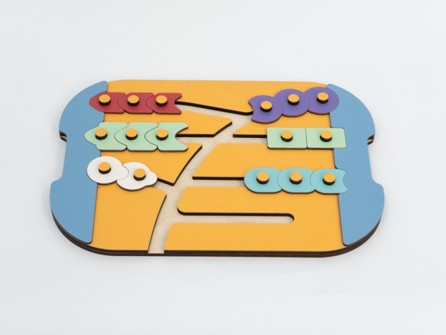 Набор развивающих игр для детей "Мир чудес"