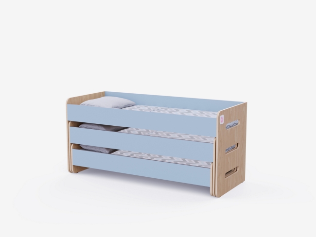 Раздвижная кровать 3 секции в спальную зону