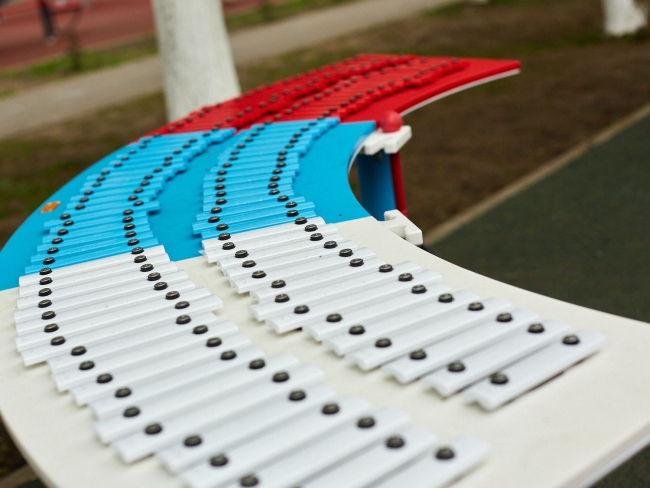 «Гимн России» волшебный металлофон