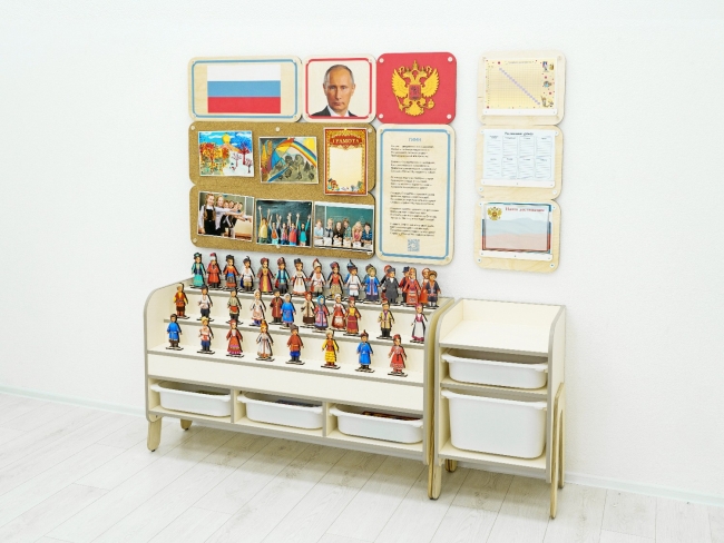 Комплект входной группы Патриотического воспитания в детском саду «Родина моя»