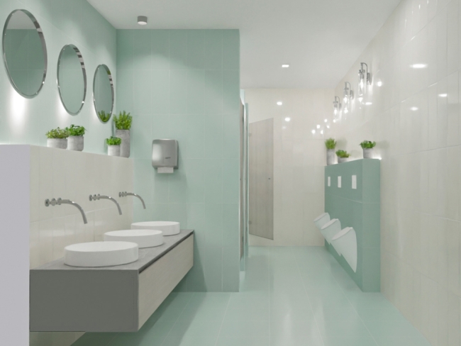 Керамическая плитка напольная из коллекции “Lounge” (Lounge Mint)