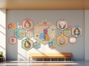 «Стендум - Английский язык» - набор информационно-методических панелей (17 шт.)