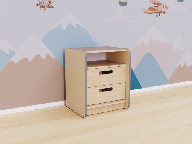 Тумба к письменному столу воспитателя Тумба к письменному столу воспитателя