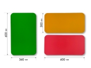 Набор стеновых панелей «Цветной калейдоскоп - Лето»