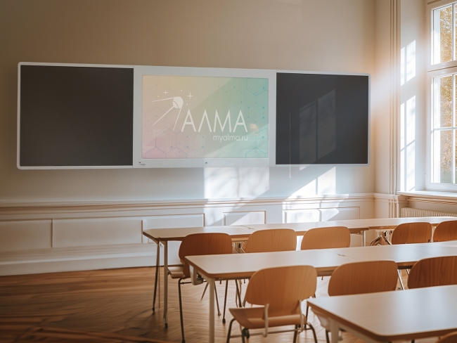 «Фибоначчи» - Интерактивная доска с магнитно-меловой поверхностью