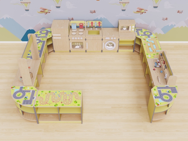 Игровая зона «Островок мастеров»