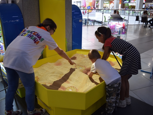 Интерактивная песочница для детей «Алмаз» Интерактивная песочница для детей «Алмаз»