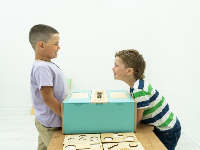 Тактильный развивающий комплект «Тайничок» Тактильный развивающий комплект «Тайничок»