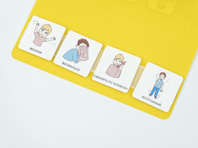 Коммуникативная книга с карточками PECS/ПЭКС (Маленькая)