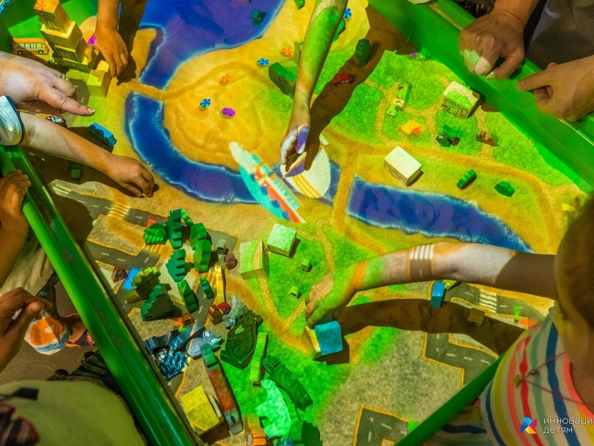 Интерактивная песочница-стол «Полянка» Интерактивная песочница-стол «Полянка»