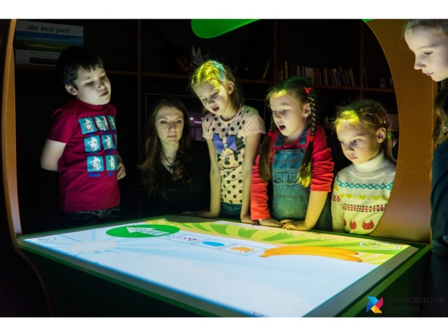 Интерактивная песочница-стол «Полянка» Интерактивная песочница-стол «Полянка»