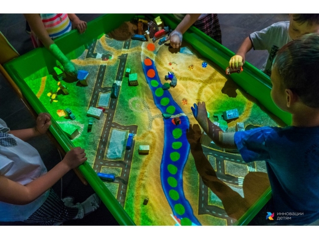 Интерактивная песочница-стол «Полянка» Интерактивная песочница-стол «Полянка»