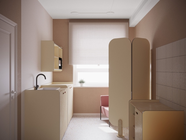 11712.650 Комплекс "Комната матери и ребенка" + "Комната краткосрочного пребывания" купить в интерне-магазине Veerdan.ru Комплекс "Комната матери и ребенка" + "Комната краткосрочного пребывания"