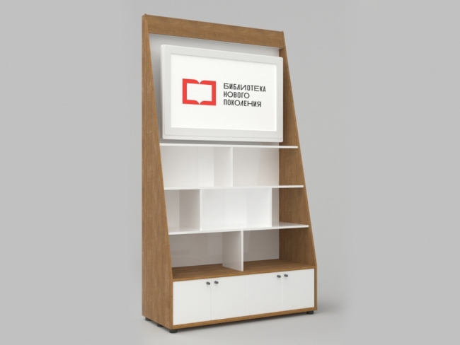 6561.650 Многофункциональный стеллаж из коллекции СТУГЛ 120х50х207 см купить в интерне-магазине Veerdan.ru Многофункциональный стеллаж из коллекции СТУГЛ 120х50х207 см