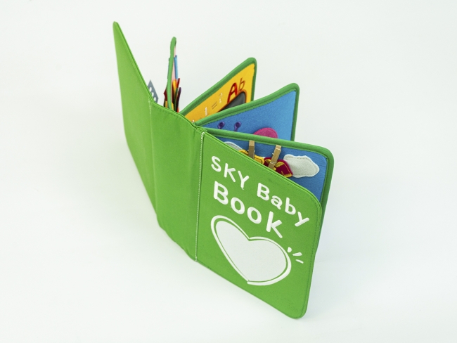 Развивающая игрушка для малышей «Первая книга» Развивающая игрушка для малышей «Первая книга»