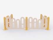 Детский защитный забор (большой) Детский защитный забор (большой)