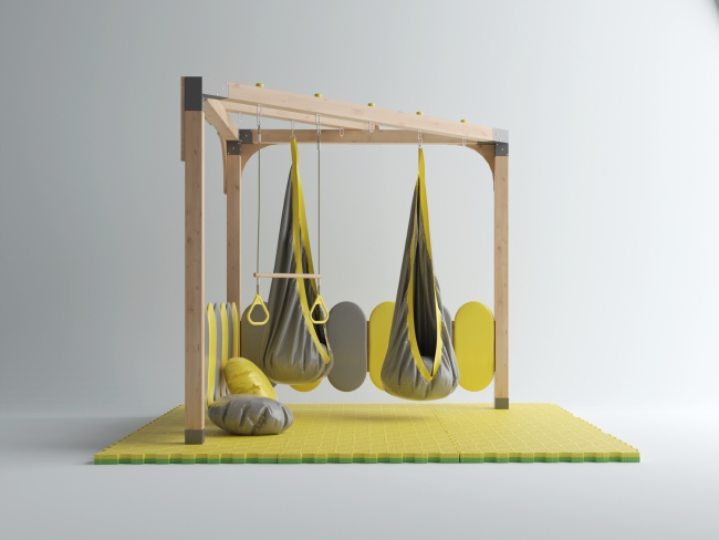 Угловой спортивно-игровой комплекс «Сенсорум» для сенсомоторной интеграции и нейрокоррекции. Угловой спортивно-игровой комплекс «Сенсорум» для сенсомоторной интеграции и нейрокоррекции.