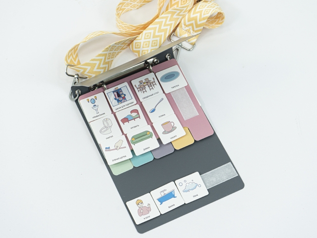 Комплект из 8 Коммуникативных книг с карточками PECS/ПЭКС (Маленькие) Комплект из 8 Коммуникативных книг с карточками PECS/ПЭКС (Маленькие)