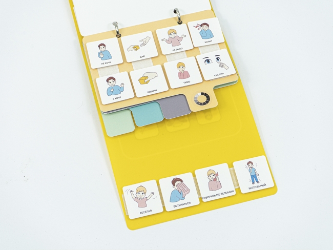 Комплект из 8 Коммуникативных книг с карточками PECS/ПЭКС (Маленькие) Комплект из 8 Коммуникативных книг с карточками PECS/ПЭКС (Маленькие)